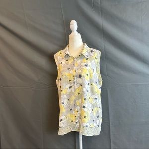 Laura Petites Sleeveless blouse Size 14